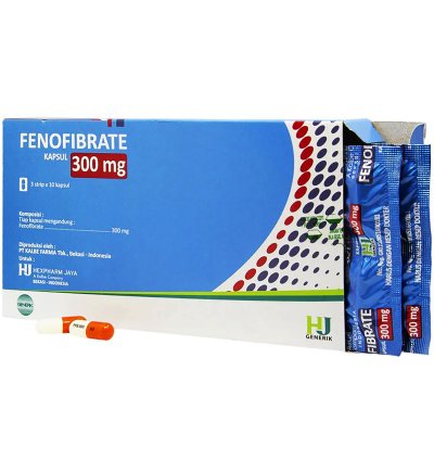 Fenofibrate 300mg Medicine That Helps Lower High Cholesterol