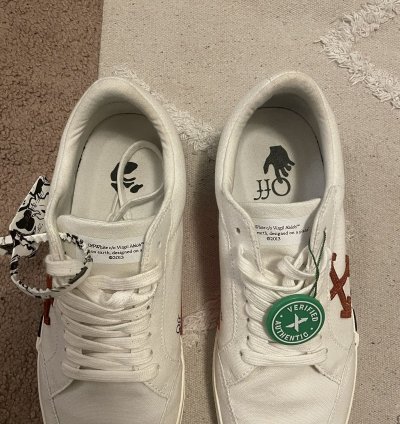 Off-white Vulc Low White Red Arrow