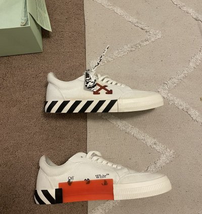 Off-white Vulc Low White Red Arrow