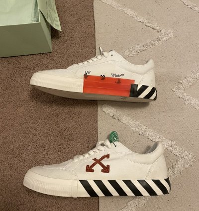 Off-white Vulc Low White Red Arrow