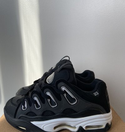 Osiris D3 2001 black White Reflective