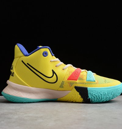 Nike Kyrie 7 1 World 1 People Yellow Strike