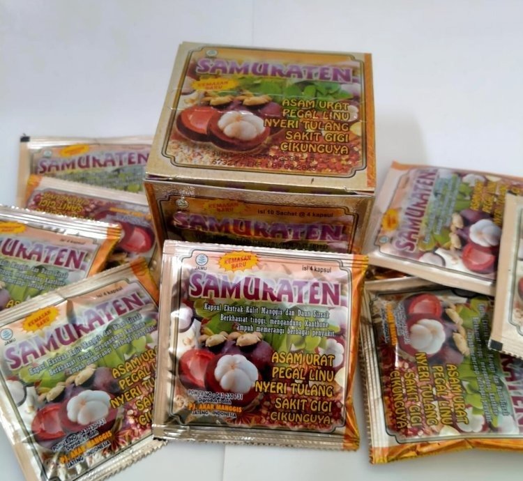 Samuraten Herbal 8 Box Medicine Natural Remedy For Gout Arthritis Joint Muscle Pain Toothache Chikungunya Relief