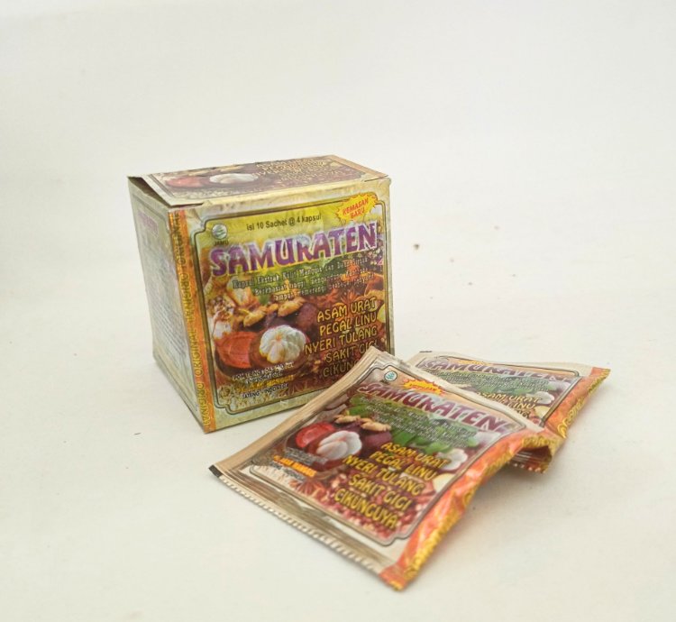 Samuraten Herbal 40 Box Medicine Natural Remedy For Gout Arthritis Joint Muscle Pain