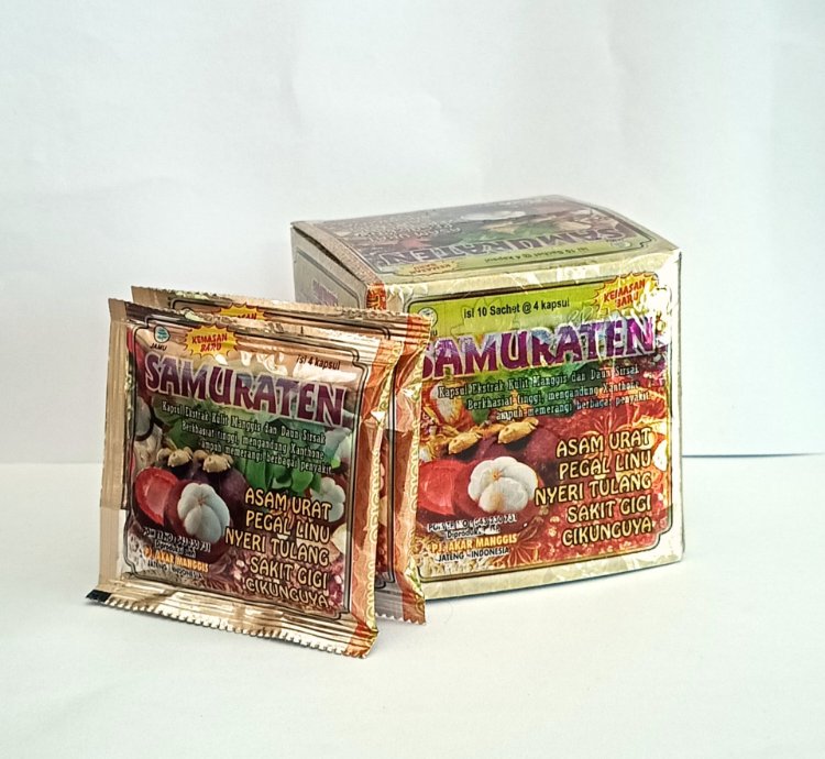 Samuraten Herbal 40 Box Medicine Natural Remedy For Gout Arthritis Joint Muscle Pain