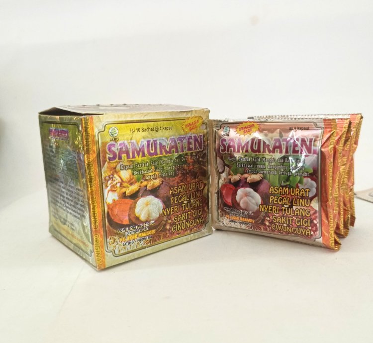 Samuraten Herbal 40 Box Medicine Natural Remedy For Gout Arthritis Joint Muscle Pain