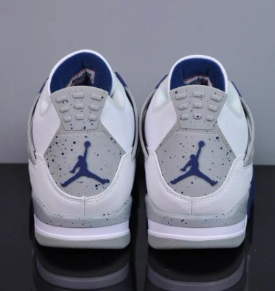Nike Air Jordan 4 Midnight Navy Mid Top Mens Retro Basketball Shoes