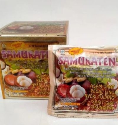 Samuraten Herbal Medicine Natural Remedy For Gout Arthritis Joint Muscle Pain Toothache Chikungunya Relief