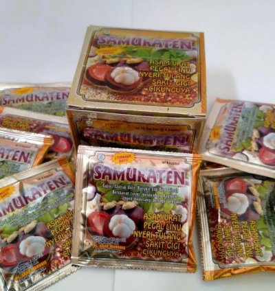 Samuraten Herbal 8 Box Medicine Natural Remedy For Gout Arthritis Joint Muscle Pain Toothache Chikungunya Relief