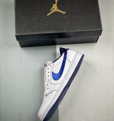 Air Jordan 1 Retro Low Metallic Blue