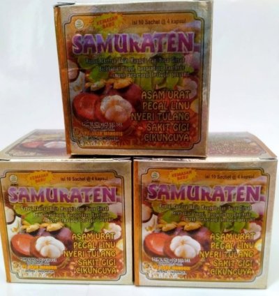 Samuraten Herbal 40 Box Medicine Natural Remedy For Gout Arthritis Joint Muscle Pain