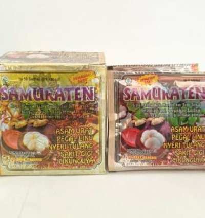 Samuraten Herbal Medicine Natural Remedy For Gout Arthritis Joint Muscle Pain Toothache Chikungunya Relief