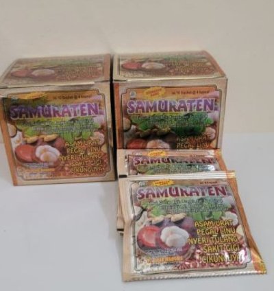 Samuraten Herbal Medicine Natural Remedy For Gout Arthritis Joint Muscle Pain Toothache Chikungunya Relief