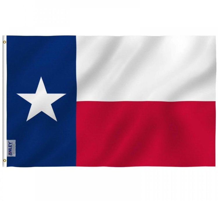 Texas State Flag - Texas State Flag Polyester With Brass Grommets 3x5ft Banner Usa