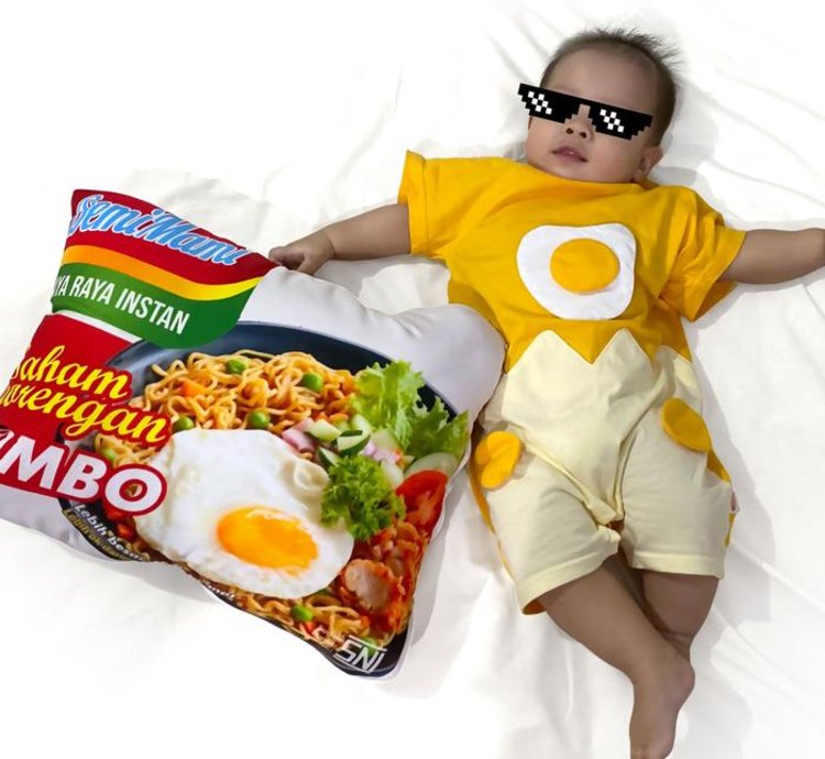 Instant Noodle Blanket Travel Pillow Instant Noodle Gift