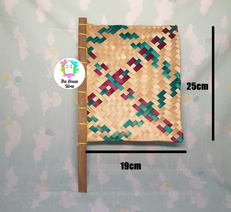 Small Bamboo Woven Fan For Garlic