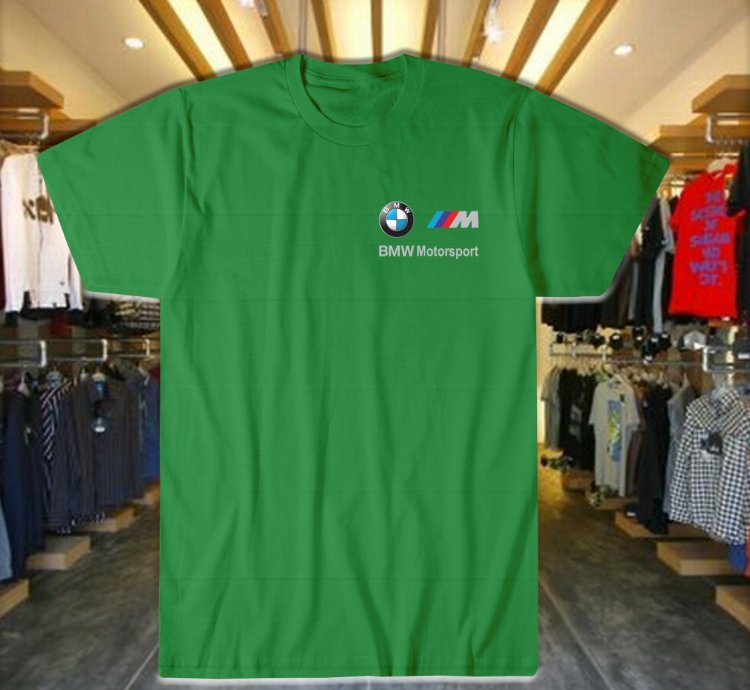 T Shirt Bmw Motosport For Mens Green Size S -5xl