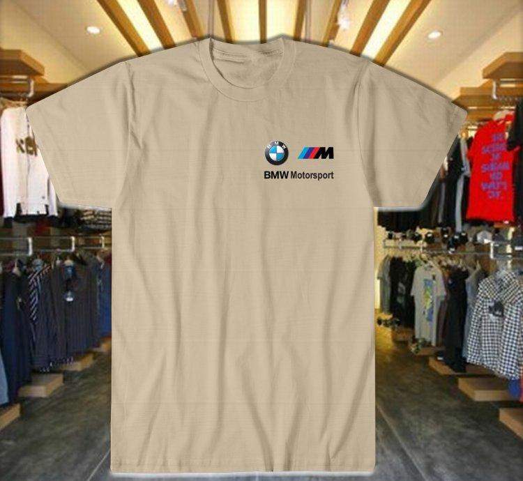 T Shirt Bmw Motosport For Mens Sand Size S -5xl