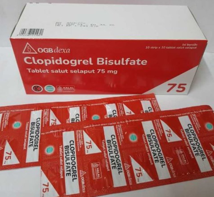 Clopidogrel Reduces The Risk Of Heart Attack And Stroke 5 Box
