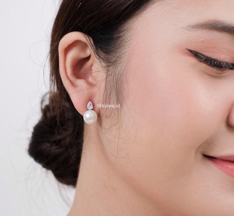 Jude Zirconia Pearl Bridal Earrings - Wedding