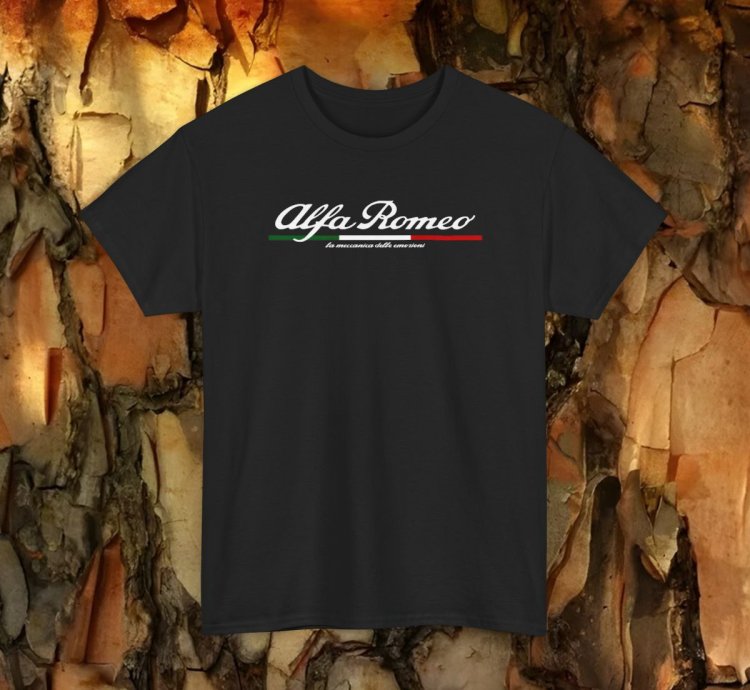 Alfa Romeo T-shirt - Classic Italian Sports Car Tee