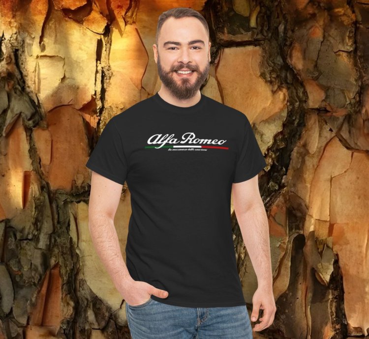 Alfa Romeo T-shirt - Classic Italian Sports Car Tee