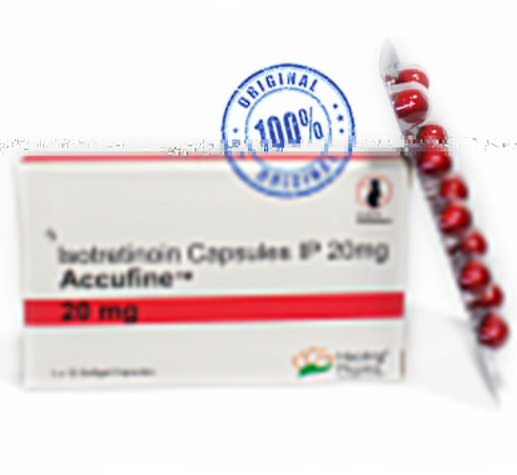 Isotretinoin 20mg Accufine 10 Box