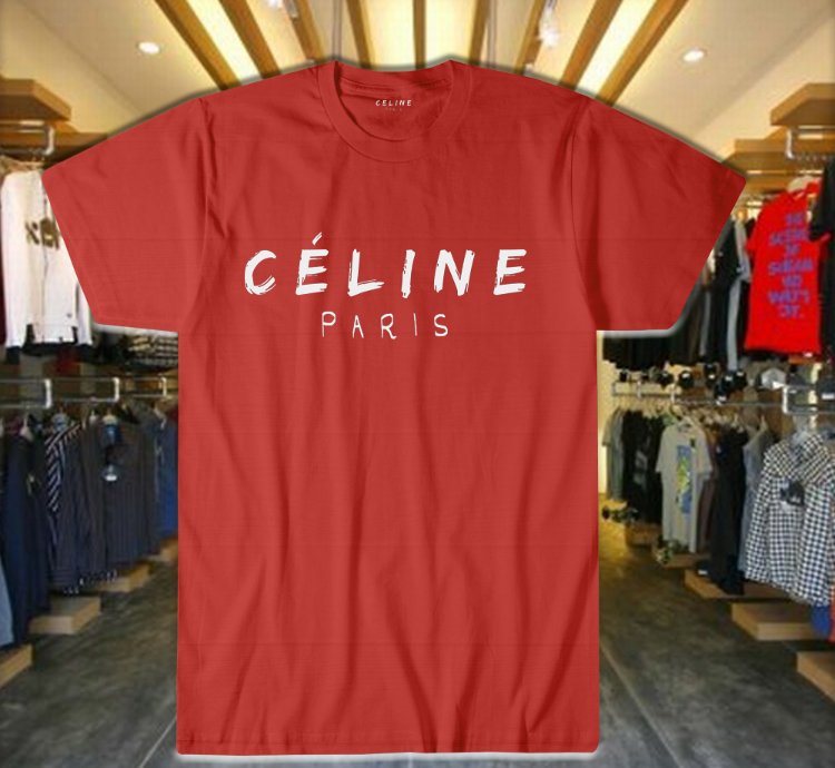 Celinee Paris Shirt Red Logo Size S-5xl