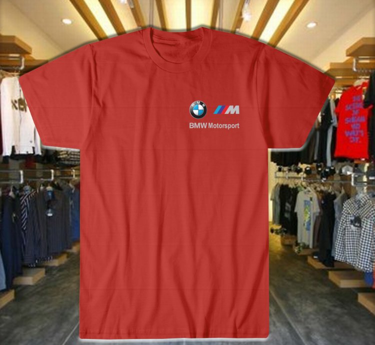 T Shirt Bmw Motosport For Mens Red Size S -5xl