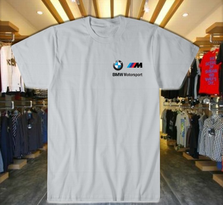 T Shirt Bmw Motosport For Mens Light Blue Size S -5xl