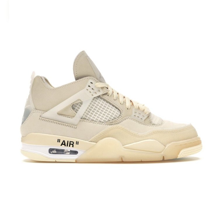 Air Jordan 4 Retro Off-white Sail