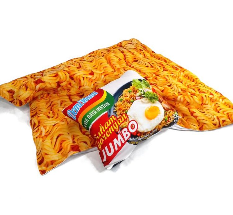 Instant Noodle Blanket Travel Pillow Instant Noodle Gift