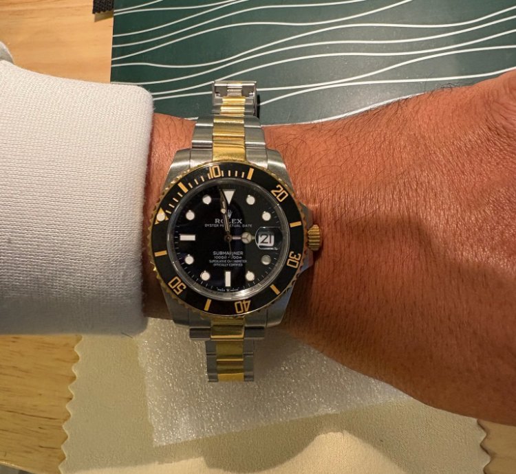 Rolex Submariner Gold Steel