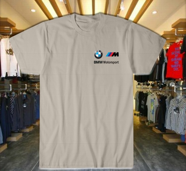T Shirt Bmw Motosport For Mens Gray Size S -5xl