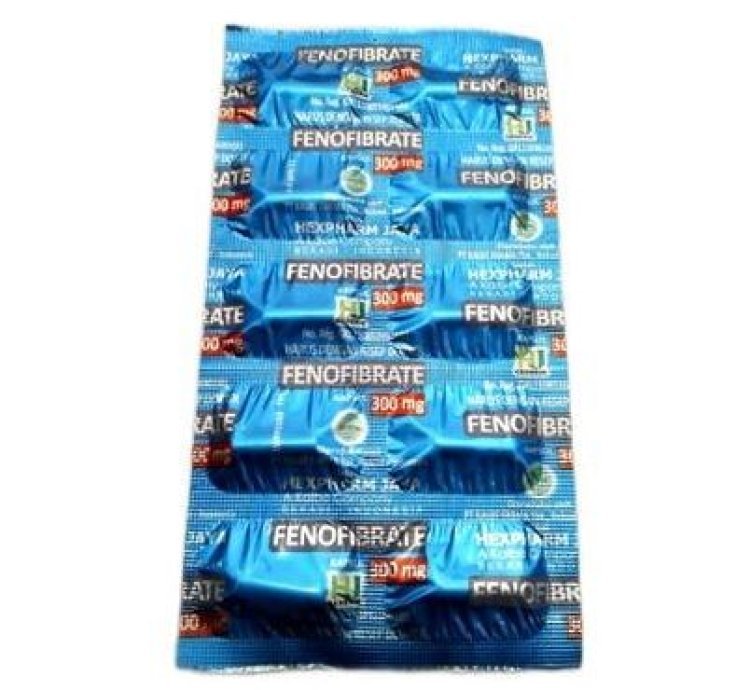 Fenofibrate Reduces Ldl Bad Cholesterol And Increases Hdl Good Cholesterol 2 Box