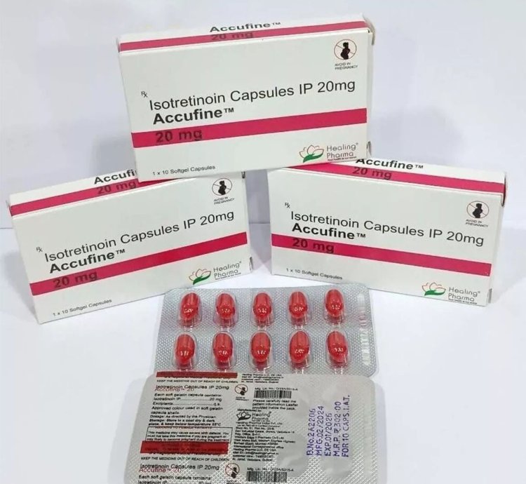 Isotretinoin 20mg Accufine 1 Box
