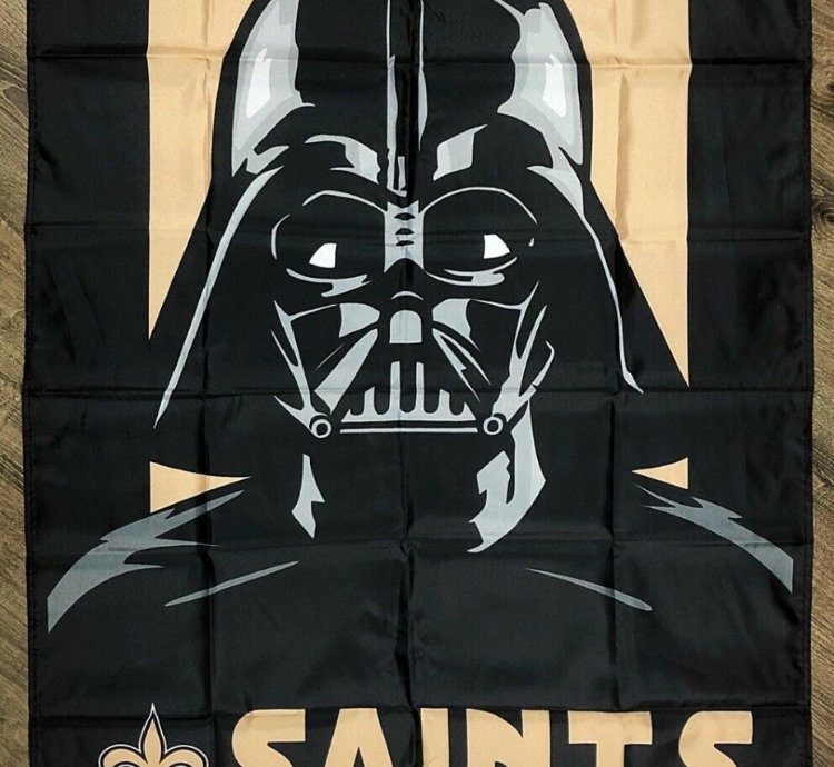 New Orleans Saints Vertical Saints Empire Flag 3x5 Ft Banner Flag Man-cave Garage