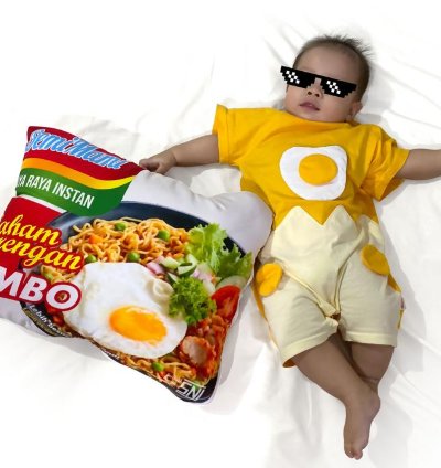 Instant Noodle Blanket Travel Pillow Instant Noodle Gift