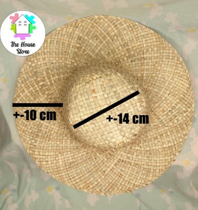 Cowboy Hat Natural Woven Pandan Hat