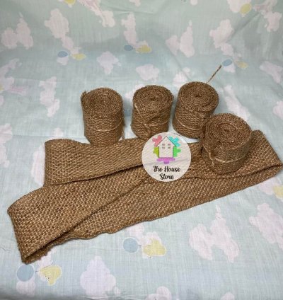 Jute Ribbon For Hampers 90 X 5 Cm