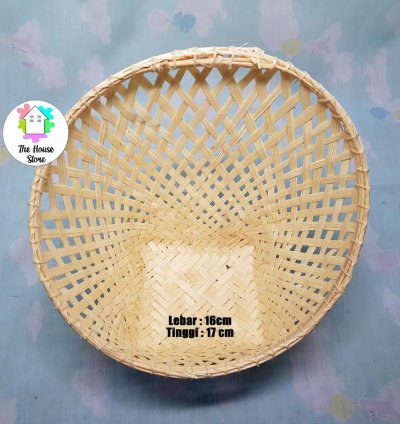 Bamboo Basket Potato Or Tissue Holder