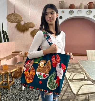 Large Economical Tote Bag Laundry Shopping Bag