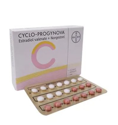 Estradiol Valerate And Norgestrel Used For Hormone Replacement Therapy 2 Box