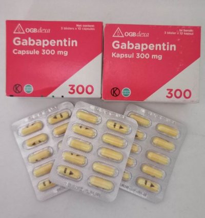 Gabapentin 300 Mg Therapy For Partial Seizures 10 Box Express Shipping