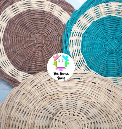 Rattan Plates Dinner Plates