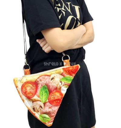 Pizza Slice Shoulder Bag