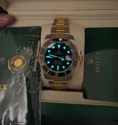 Rolex Submariner Gold Steel