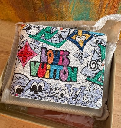 Louis Vuitton Wallet Comic Edition