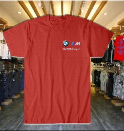 T Shirt Bmw Motosport For Mens Red Size S -5xl