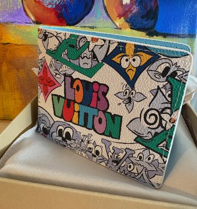 Louis Vuitton Wallet Comic Edition
